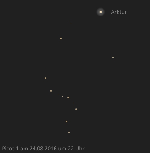 Picot 1 unter Arktur