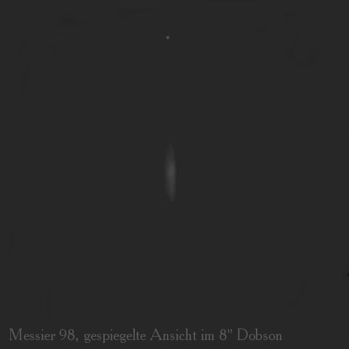 M98 - ein lichtschwacher Strich