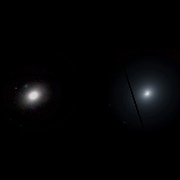 M84 und M86 nebeneinander