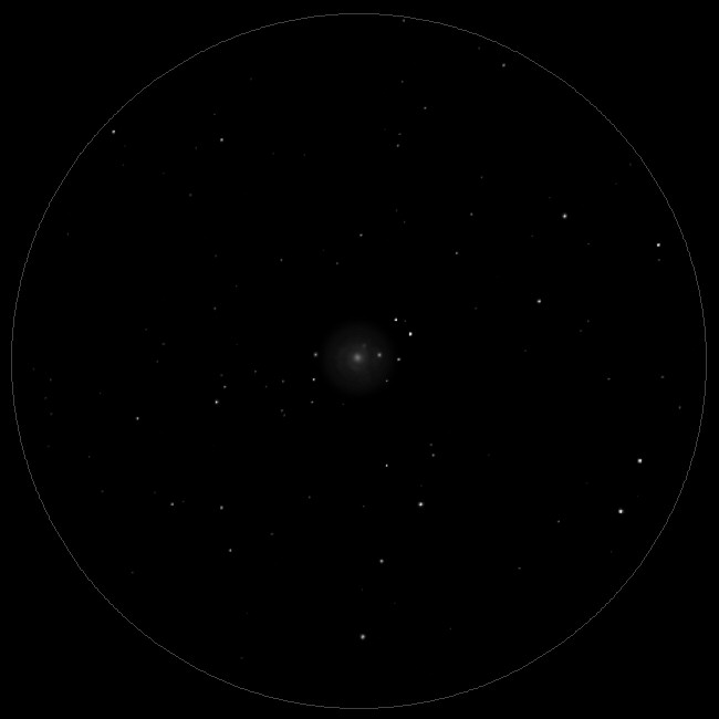 Sichtung Spiralgalaxie Messier 74
