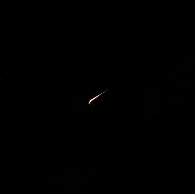 Bild vom Iridium-Flare