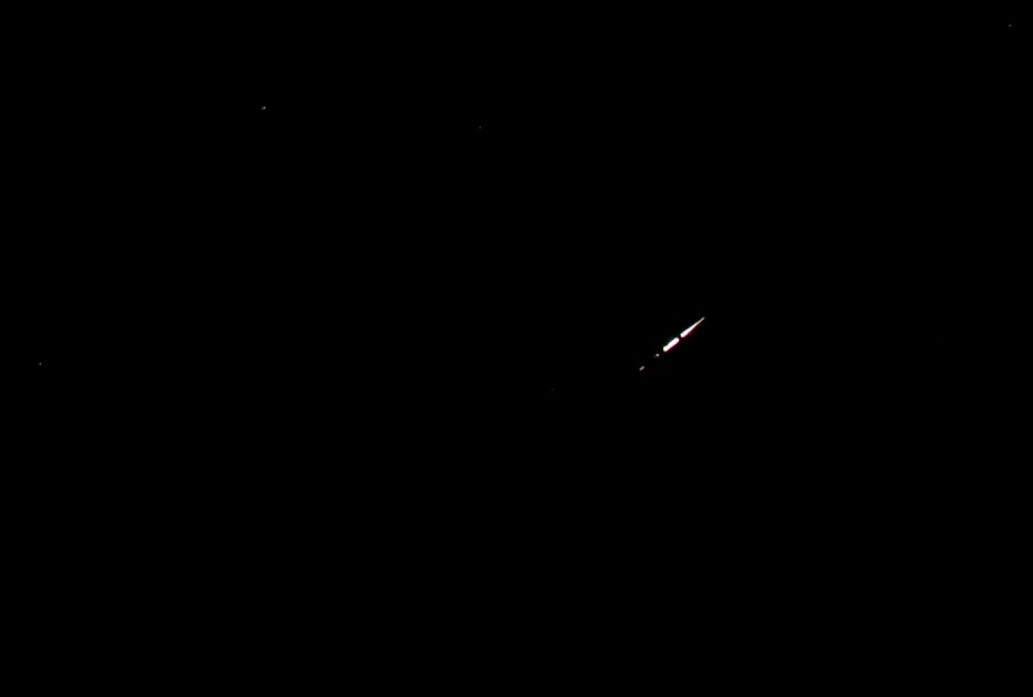 Seltsamer Iridium-Flare