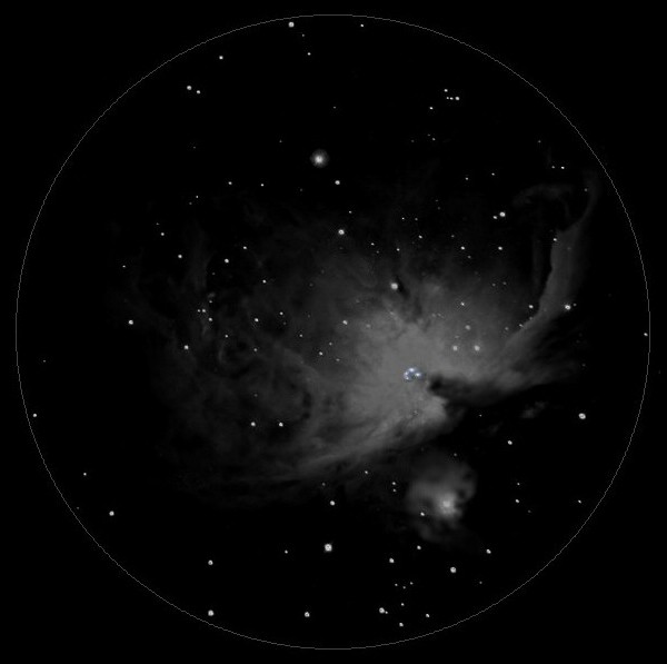 Beobachtung Orionnebel 2010