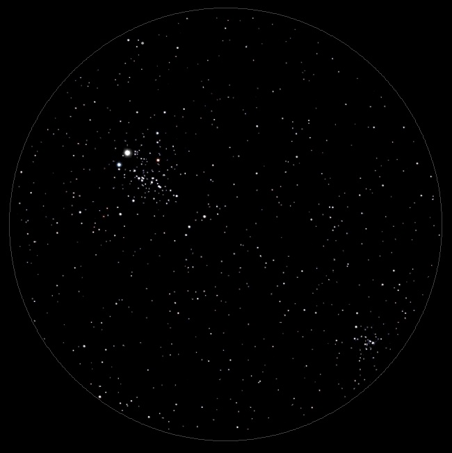 Das Marsm&auml;nnchen NGC 457 und NGC 436